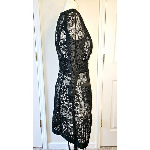 Mariano Sheer Lace Long Dress Jacket/Blazer Size 4 Rare Find! - Picture 8 of 13